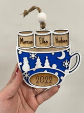 Load image into Gallery viewer, Marshmallow Hot Cocoa Ornament