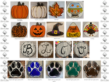 Load image into Gallery viewer, 6 inch Interchangeable Sign Shapes