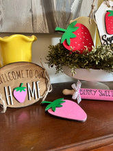 Load image into Gallery viewer, Strawberry Deluxe Tiered Tray Set