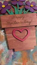 Load and play video in Gallery viewer, Flower Pot Gift Card Holder