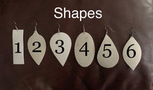 Load image into Gallery viewer, Farmhouse Leather Earrings