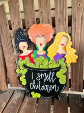 Load image into Gallery viewer, I Smell Children 3D Door Hanger