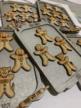 Load image into Gallery viewer, Gingerbread Cookie Family Baking Sheet Ornament