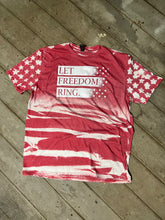 Load image into Gallery viewer, Let Freedom Ring Bleached Top