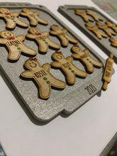 Load image into Gallery viewer, Gingerbread Cookie Family Baking Sheet Ornament