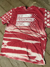 Load image into Gallery viewer, Let Freedom Ring Bleached Top
