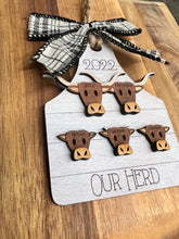 Load image into Gallery viewer, Longhorn Cow Ornament