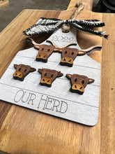 Load image into Gallery viewer, Longhorn Cow Ornament