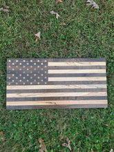 Load image into Gallery viewer, READY TO SHIP! 2ft Rustic Maple Wood American Flag