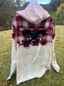 Size 3X-Large Bleached Flannel