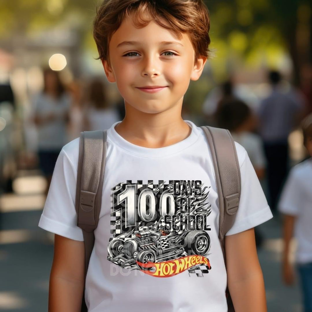 100 Days of School- Hot Wheels