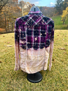 Size X-Large Bleached Flannel