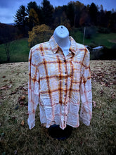 Load image into Gallery viewer, Size Small Bleached Flannel
