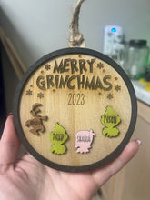 Load image into Gallery viewer, Grinchmas Ornament
