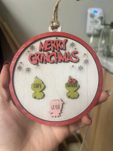 Grinchmas Ornament