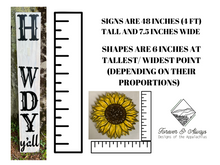 Load image into Gallery viewer, 6 inch Interchangeable Sign Shapes
