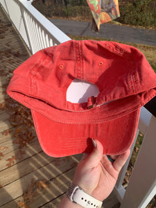 READY TO SHIP! Slide Back Patch Hat: Red Glorious Morning