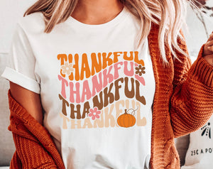 Retro Thankful Thankful Thankful