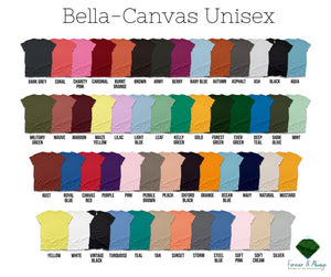 Short Sleeve Color Chart Upgrade