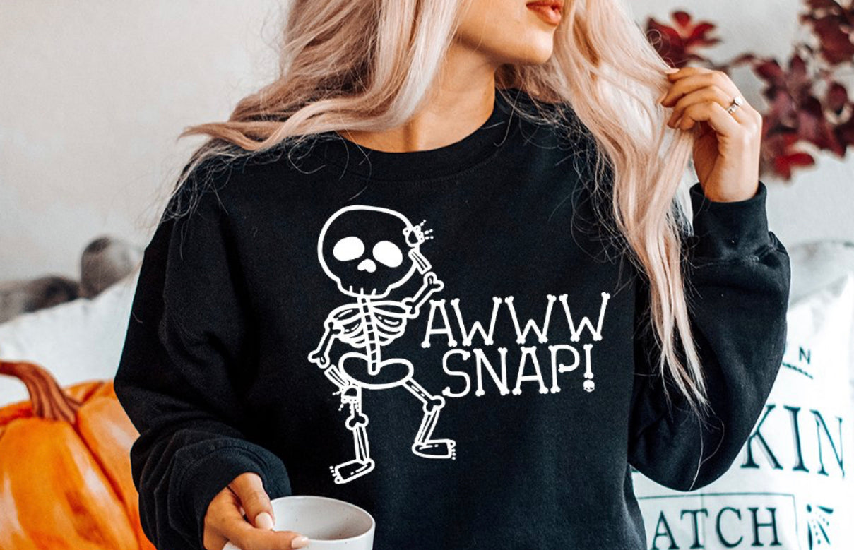 Awww Snap Skeleton