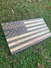 Load image into Gallery viewer, READY TO SHIP! 2ft Rustic Maple Wood American Flag
