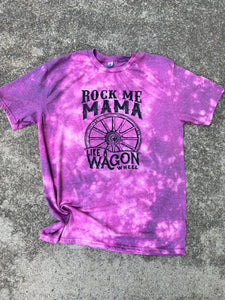 Rock Me Mama Acid Wash Top