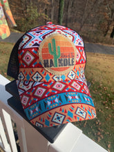 Load image into Gallery viewer, READY TO SHIP! High Pony Patch Hat: Aztec Hard To Handle
