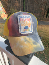Load image into Gallery viewer, READY TO SHIP! High Pony Patch Hat: Tie Dye Fragile Like A Bomb
