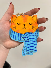 Load image into Gallery viewer, Cat with Scarf Ornaments
