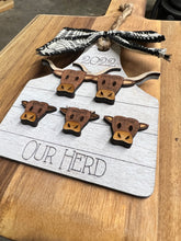 Load image into Gallery viewer, Longhorn Cow Ornament
