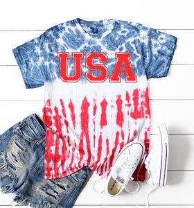 Red USA Top